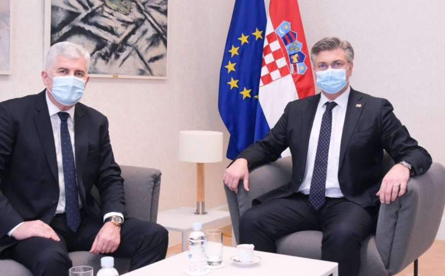 Čović (ponovo) sa Plenkovićem o Izbornom zakonu: Spominjao legitimno predstavljanje